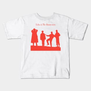 Echo and bunnymen Red Kids T-Shirt